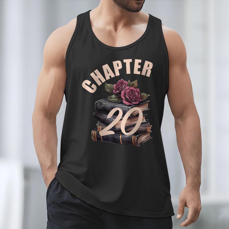 Chapter 20 20th Birthday Women Book Lovers Its My Birthday Men Tank Top