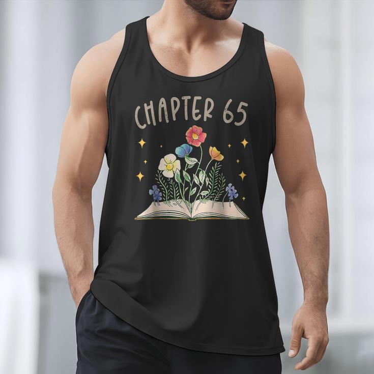 Chapter 65th Birthday Bookworm 65 Years Old For Book Lovers Men Tank Top