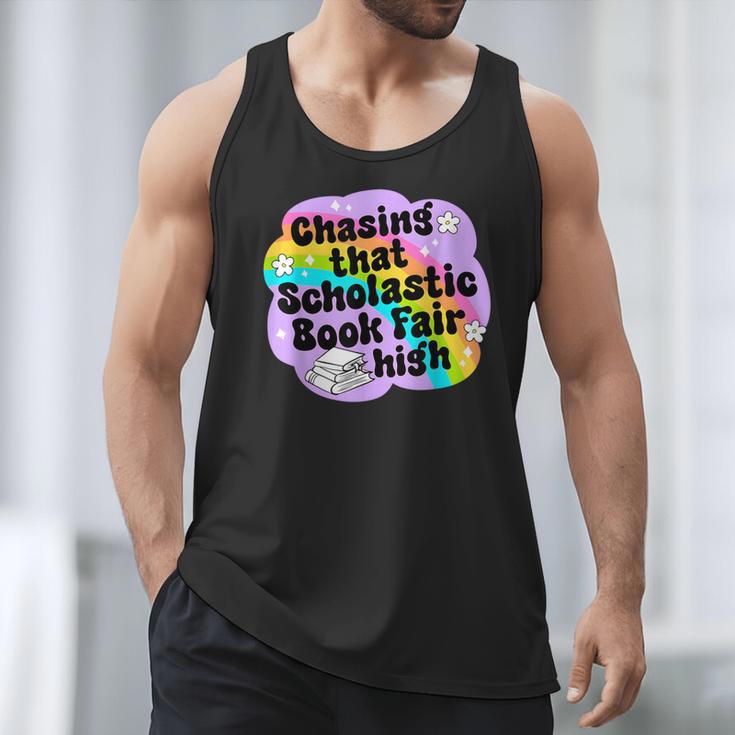 Chasing That Scholastic Book Fair High Book Lovers Men Tank Top