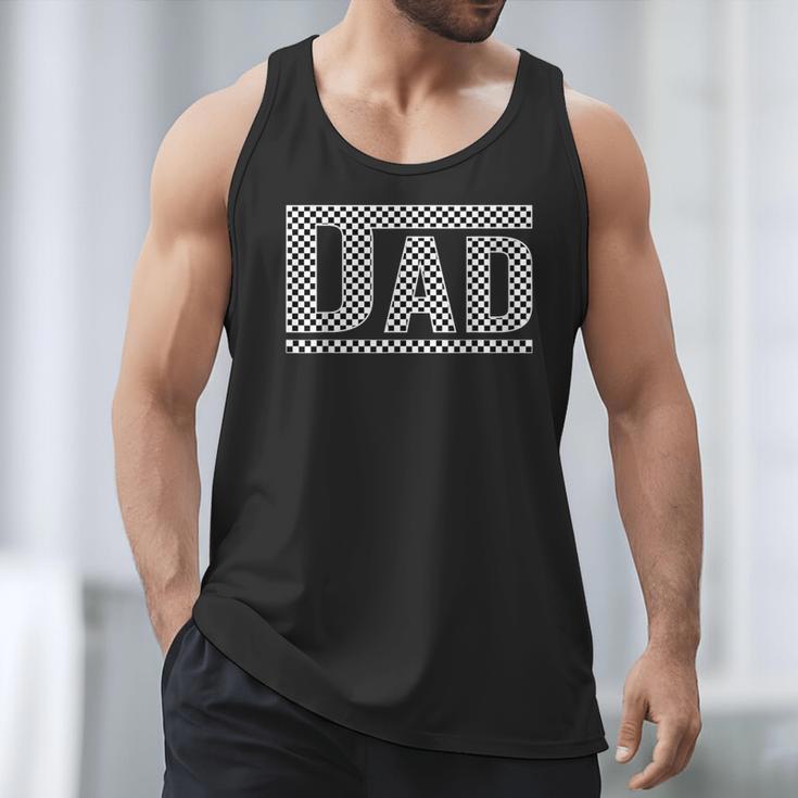 Checkered Dad Dad Father's Day Men Tank Top