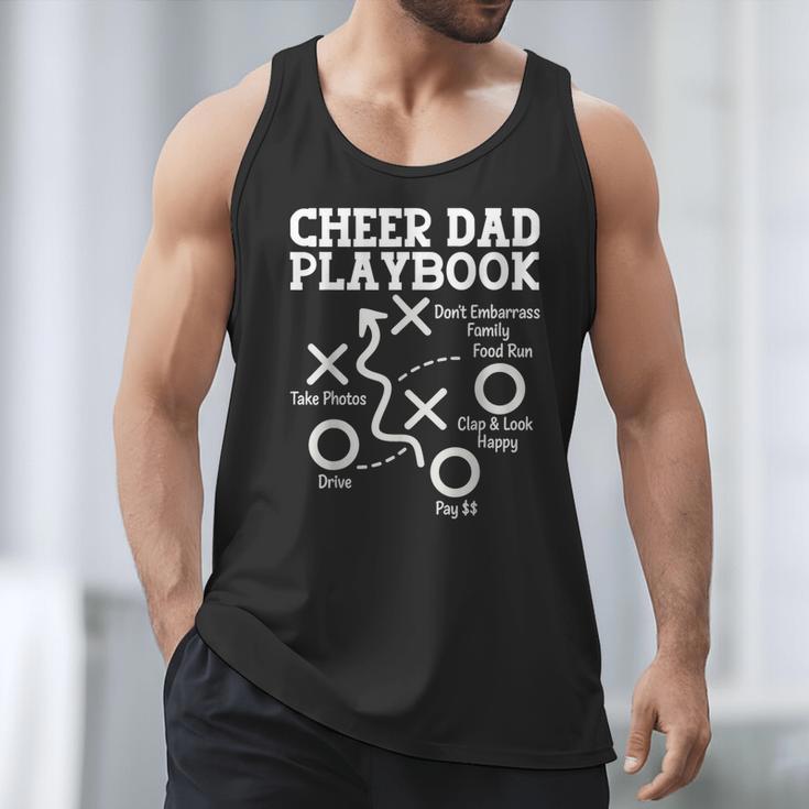 Cheer Dad Cheerleader Playbook Men Tank Top