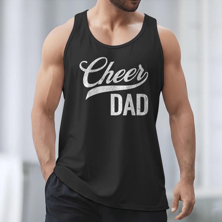 Cheer Dad Green Cheerleading Matching Parents Men Tank Top