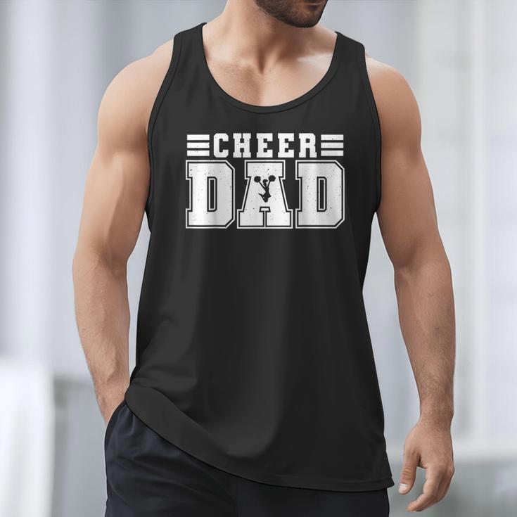 Cheer Dad Cheer Leading Cheer Leading Men Dad Fathers Day Men Tank Top