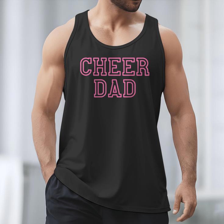 Cheer Dad Pink Cheerleading Men Tank Top