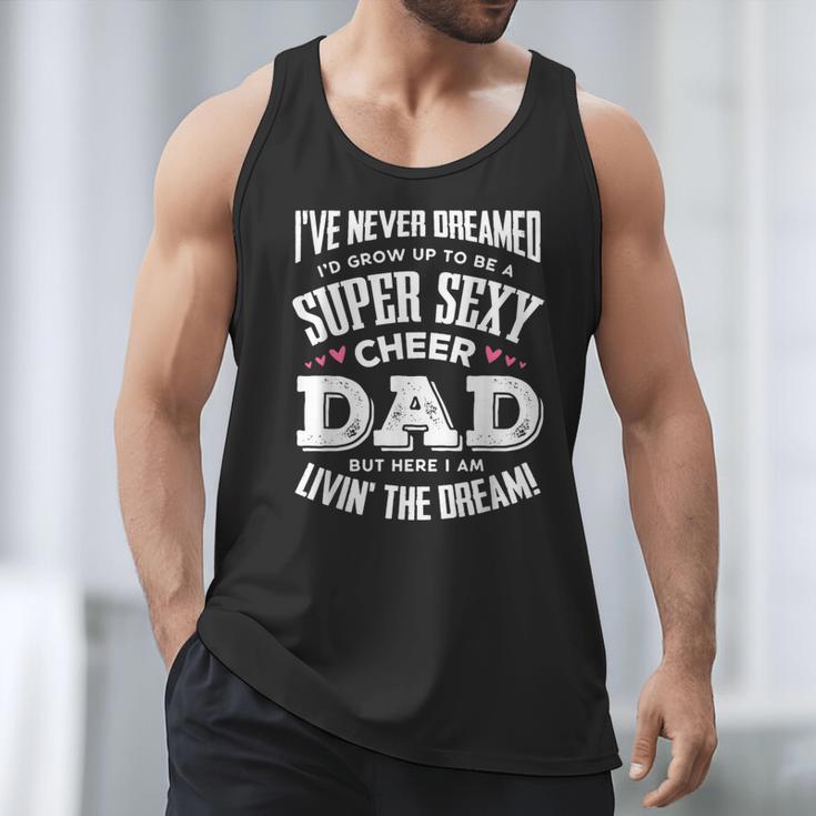 Cheerleading Dad Father Cheer Dad Men Tank Top
