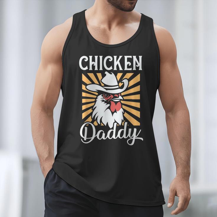 Chicken Daddy Vintage Poultry Farmer Fathers Day Men Tank Top