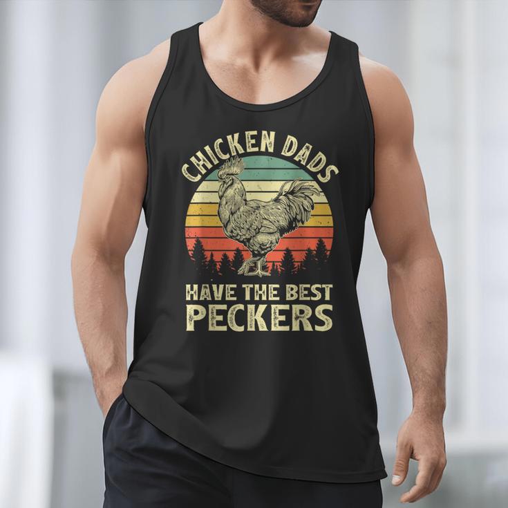Chicken Dads Have The Best Peckers Vintage Apparel Men Tank Top