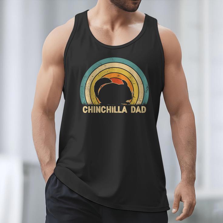 Chinchilla Dad Father's Day Chinchilla Lover Dad Daddy Men Tank Top