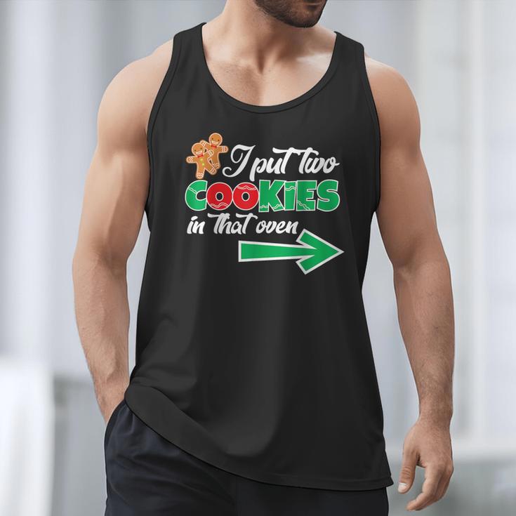 Christmas Twins Expecting Dad T-Shirt Pregnant Wife Tee Men Tank Top