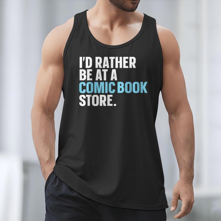 Comic Books Art For Men Women Comics Lover Comics Collector Men Tank Top