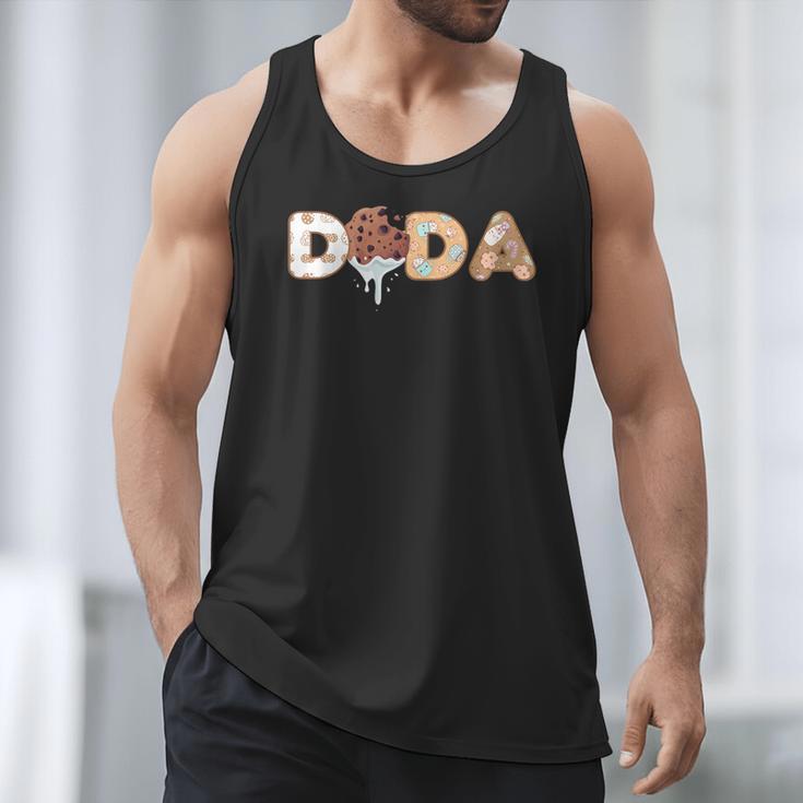 Cookies Dada 1st Birthday Milk Party Family Matching Men Tank Top