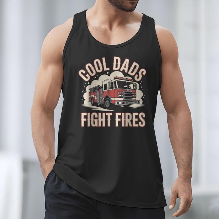 Cool Dads Fight Fire Firefighter Men Tank Top