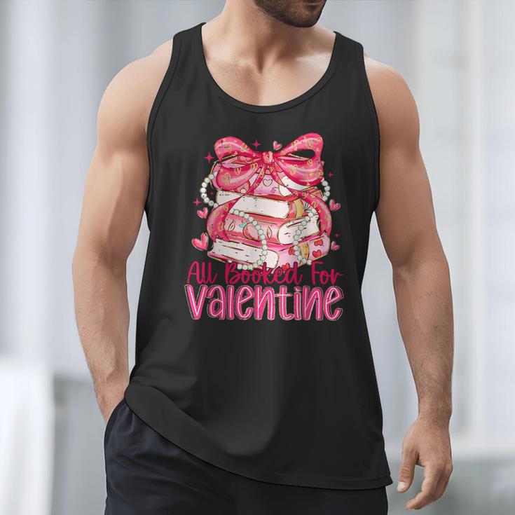 Coquette Bow All Booked For Valentine Book Lover Bookish Men Tank Top Coquette Bow All Booked For Valentine Book Lover Bookish Men Tank Top