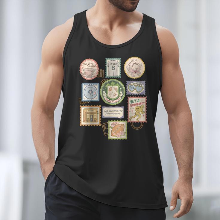 Coquette Boys Of Tommen Books Stamp Tommen College Tees Men Tank Top