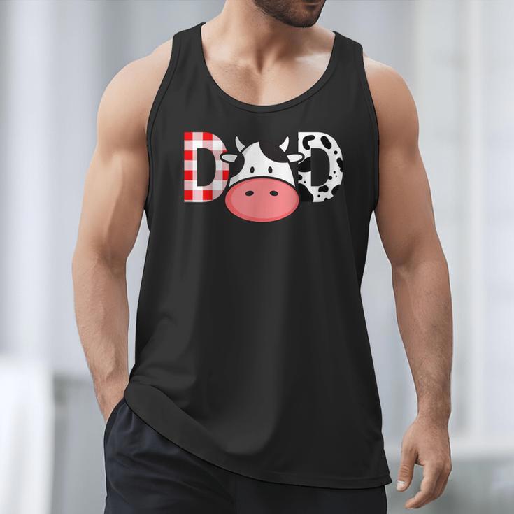 Cow Mom Or Dad Birthday Farm Birthday Party Men Tank Top
