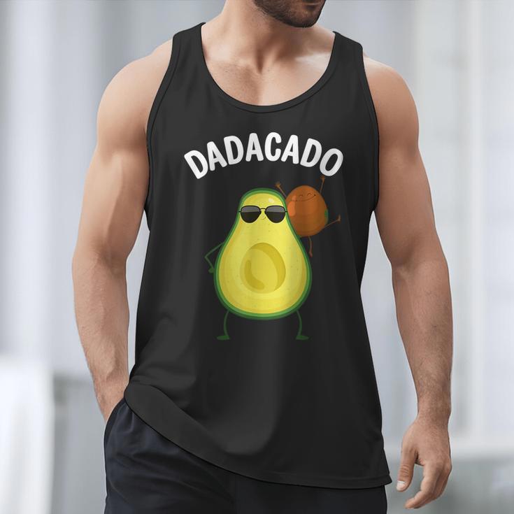 Cute Avocado For Dad Men Fruit Avocado Pear Lovers Men Tank Top