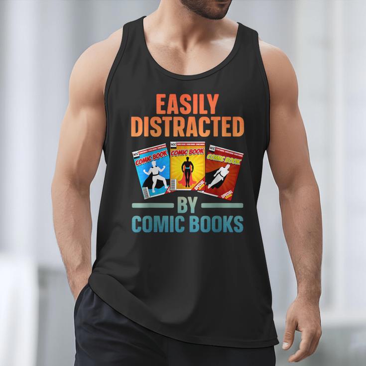 Cute Comic Book For Men Women Comic Book Collector Men Tank Top