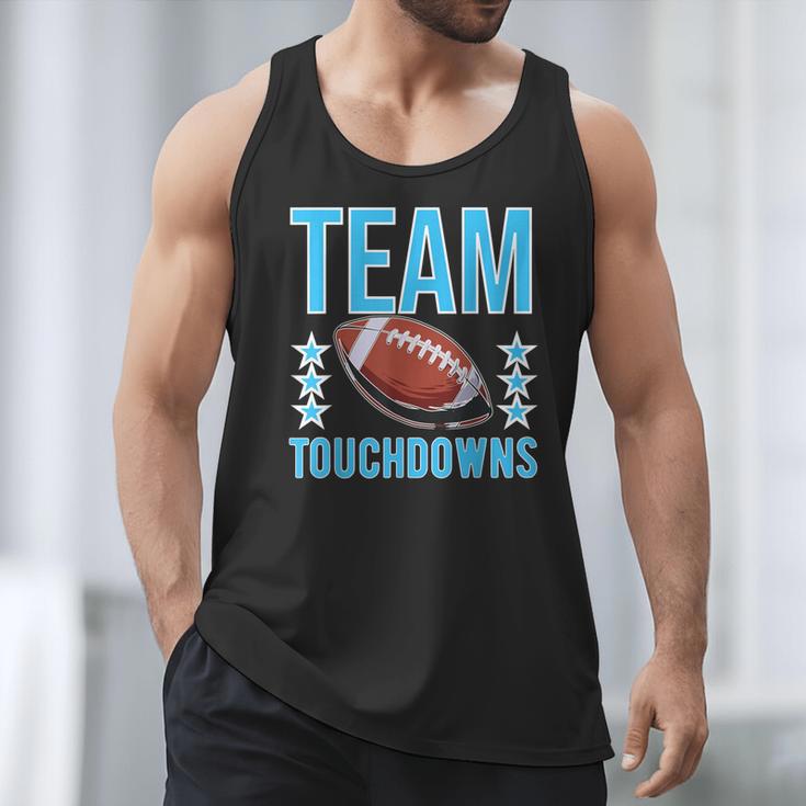 Cute Team Touchdowns Gender Reveal For Mom And Dad Men Tank Top