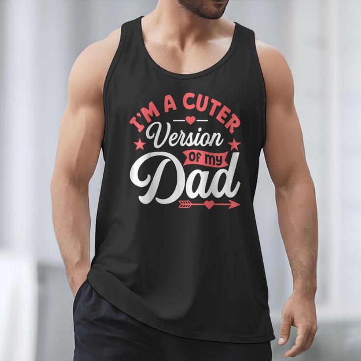 Cuter Version Of Dad Cute Kid Boy Girl Proud New Dad Men Tank Top