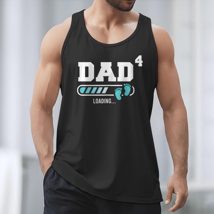 Dad 4 Fourth Time Dad Dad Of Four Men Tank Top