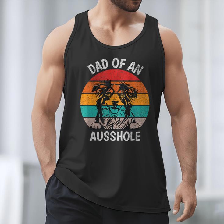 Dad Of An Ausshole Australian Shepherd Aussie Men Tank Top