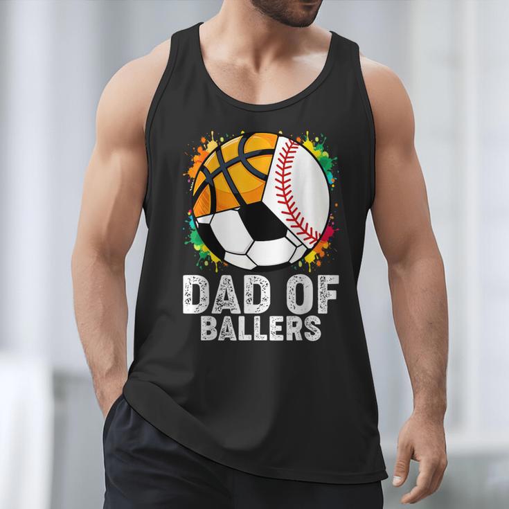 Dad Of Ballers Baseball Soccer Basketball Dad Men Tank Top Dad Of Ballers Baseball Soccer Basketball Dad Men Tank Top