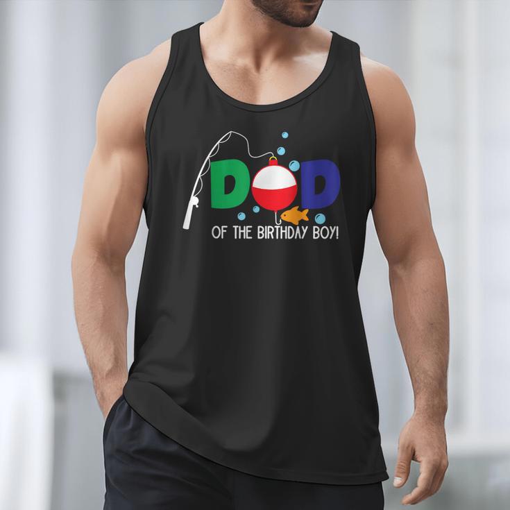 Dad Of The Big One Fishing Boy First Birthday Ofishally Men Tank Top