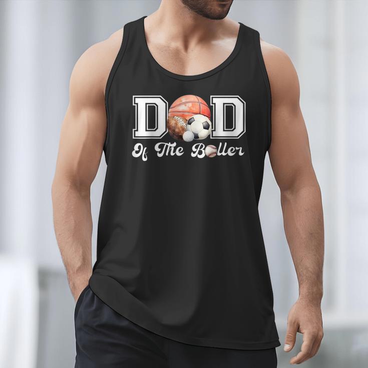 Dad Of The Birthday Boller Born 2 Ball Matching Family Party Men Tank Top Dad Of The Birthday Boller Born 2 Ball Matching Family Party Men Tank Top