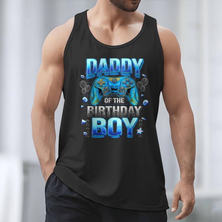 Dad Of The Birthday Boy Cool Gamer Video Game Birthday Men Tank Top