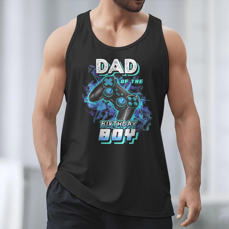 Dad Of The Birthday Boy Matching Video Game Birthday Party Men Tank Top