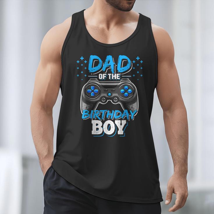 Dad Of The Birthday Boy Matching Video Gamer Birthday Party Men Tank Top
