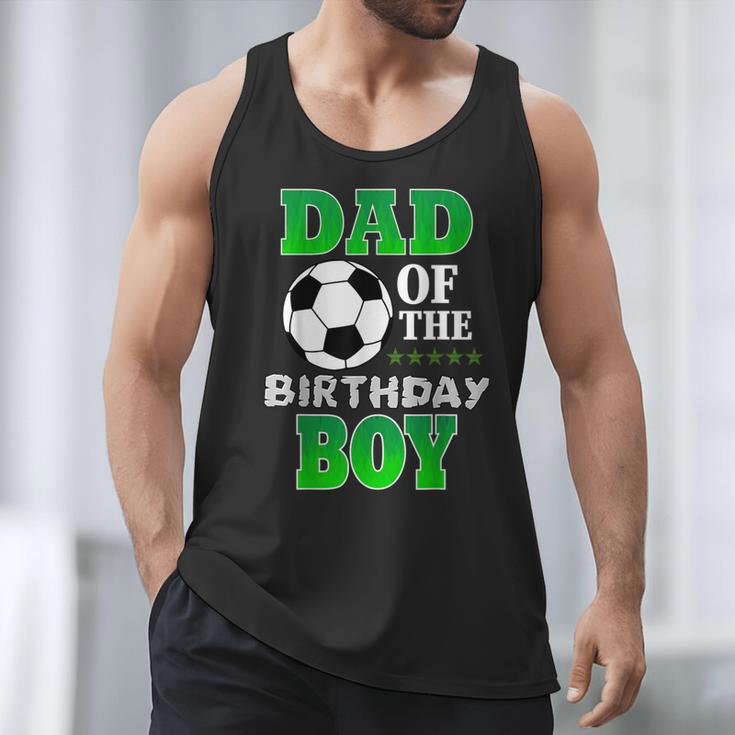 Dad Of The Birthday Boy Soccer Stars Outfit Men Tank Top