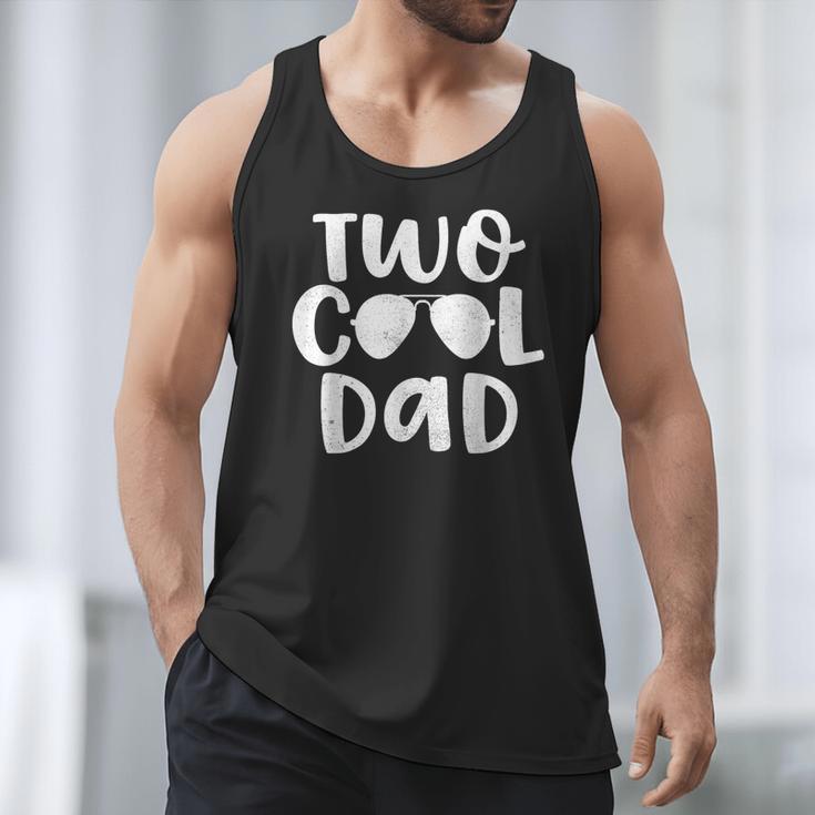 Dad Of The Birthday Boy Two Cool 2nd Bday Father Papa Daddy Men Tank Top