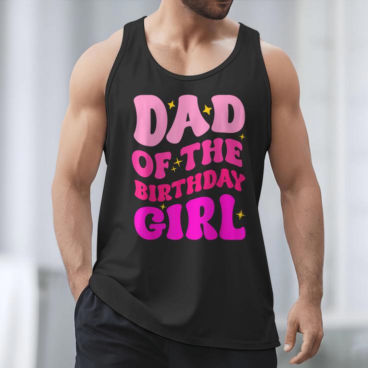 Dad Of The Birthday Girl Party Girls Daddy Birthday Party Men Tank Top