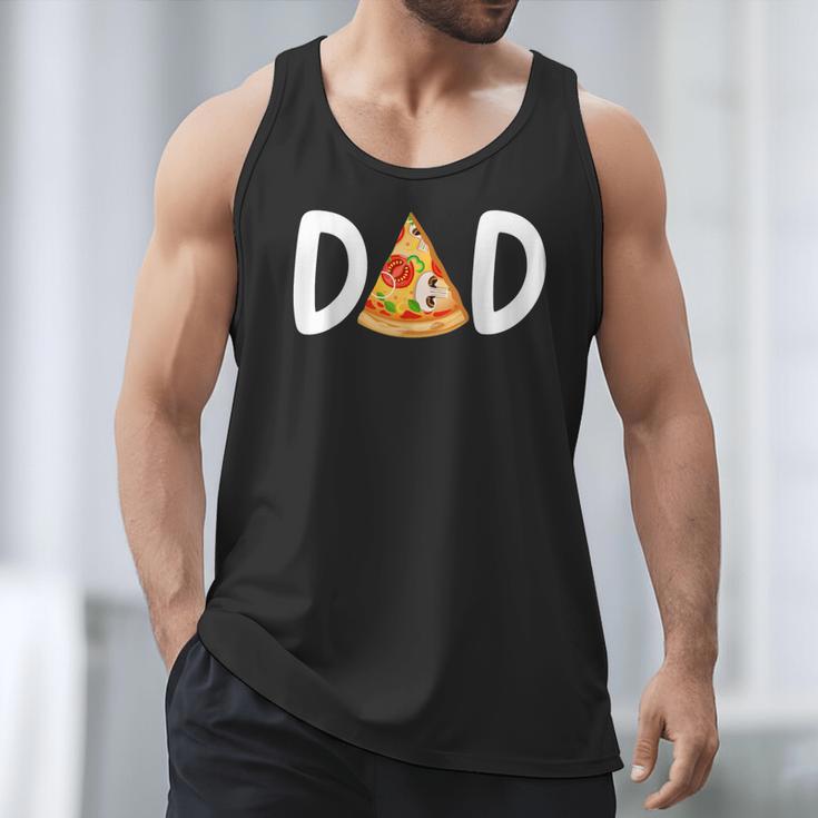 Dad Birthday Pizza 1st Birthday Pizza Family Matching Men Tank Top