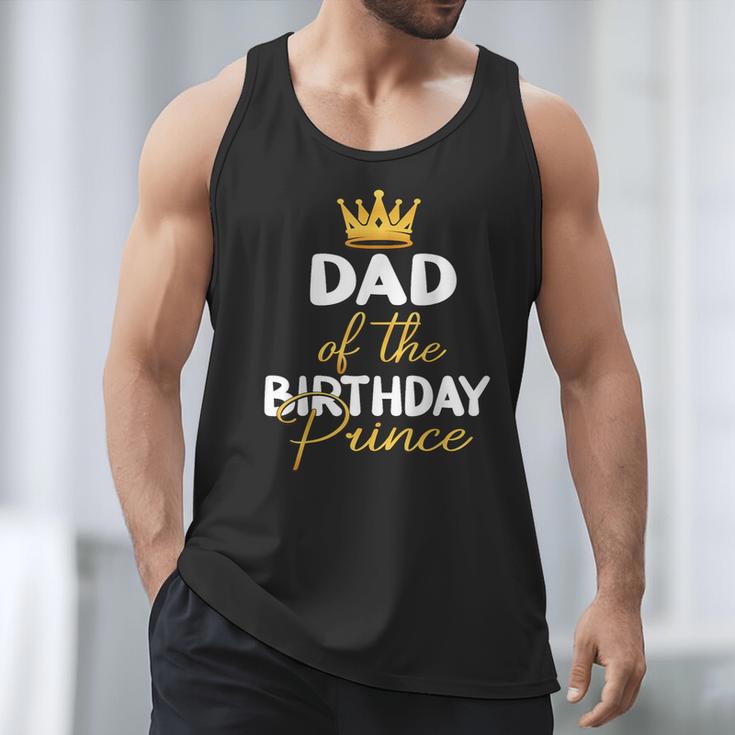 Dad Of The Birthday Prince Boy Bday Party Idea For Him Men Tank Top