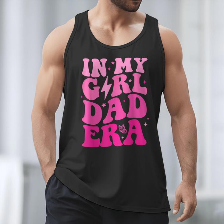 In My Dad Era Girl Groovy Retro Papa Fathers Day Men Tank Top