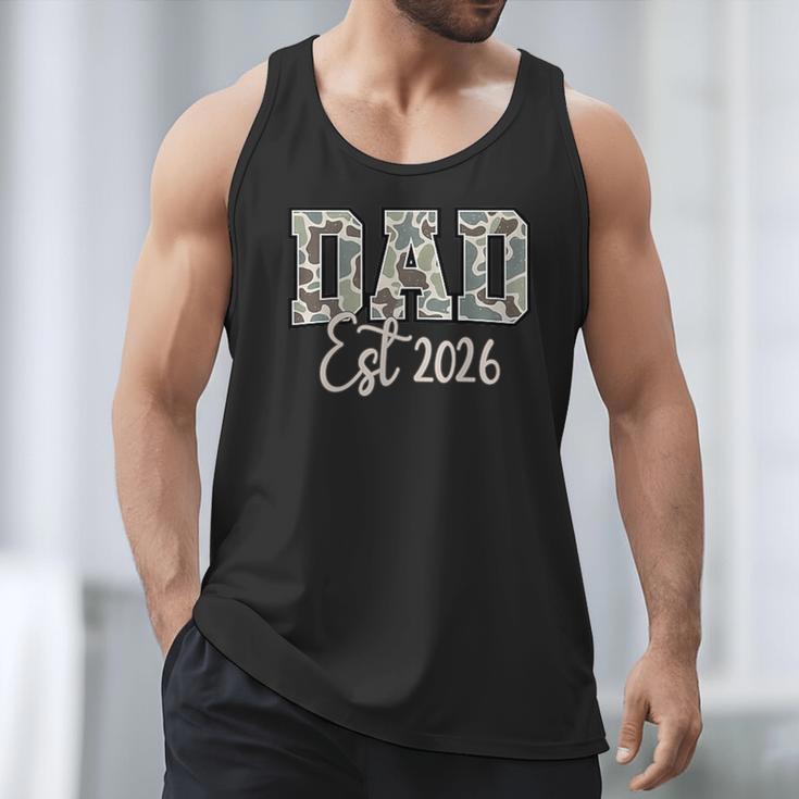 Dad Est 2026 Camo Old School Men Father's Day Dada Men Tank Top Dad Est 2026 Camo Old School Men Father's Day Dada Men Tank Top