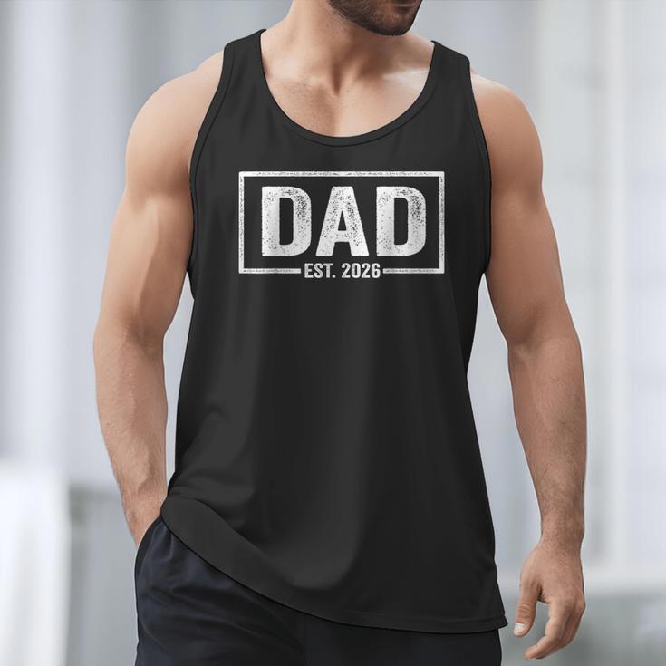 Dad Est 2026 Father 2026 Loading New Dad 2026 Men Tank Top