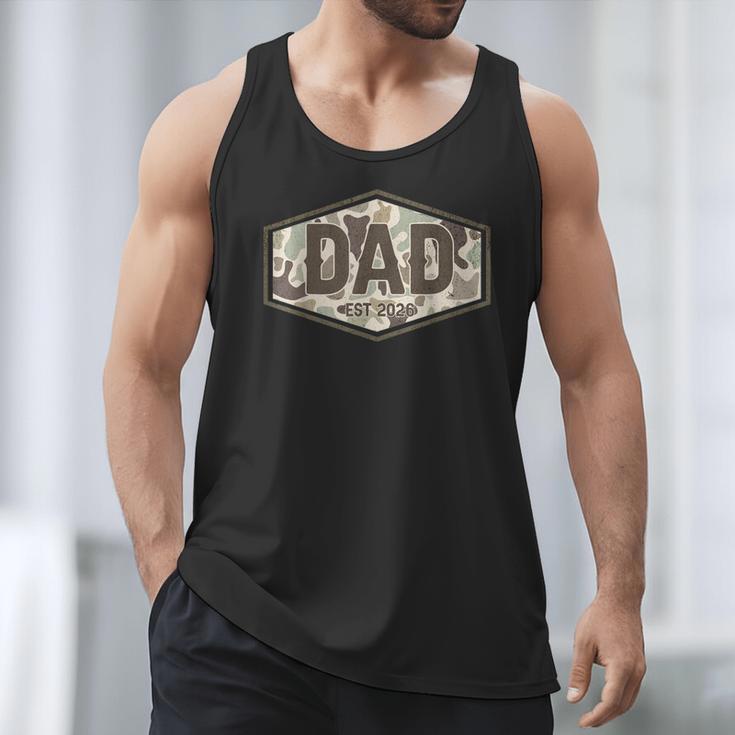 Dad Est 2026 Logo Father 2026 Loading New Dad 2026 Men Tank Top