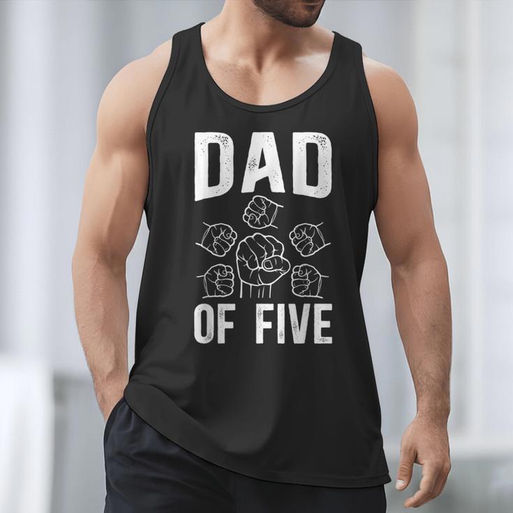 Dad Of Five Father Of 5 Proud Dad Of 5 Father Of Five Men Tank Top Dad Of Five Father Of 5 Proud Dad Of 5 Father Of Five Men Tank Top