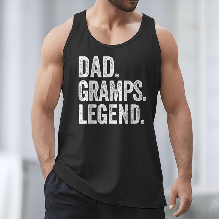 Dad Gramps Legend Vintage Distressed Bold Gramps Graphic Men Tank Top Dad Gramps Legend Vintage Distressed Bold Gramps Graphic Men Tank Top