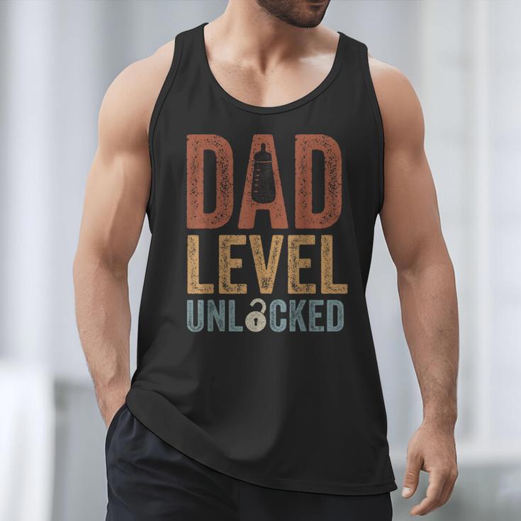 Dad Level Unlocked Father To Be New Daddy Men Tank Top