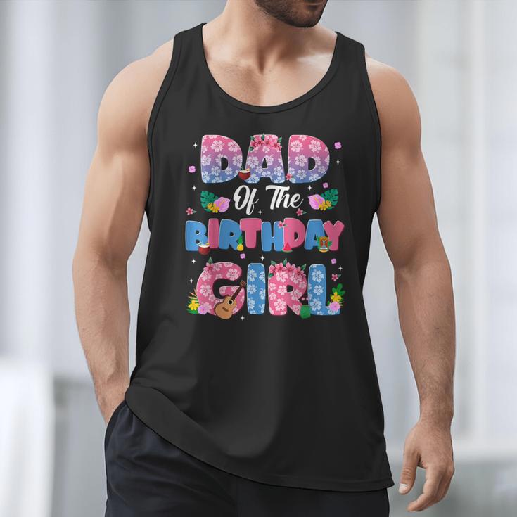 Dad And Mom Of The Birthday Girl Party Decor Family Matching Men Tank Top