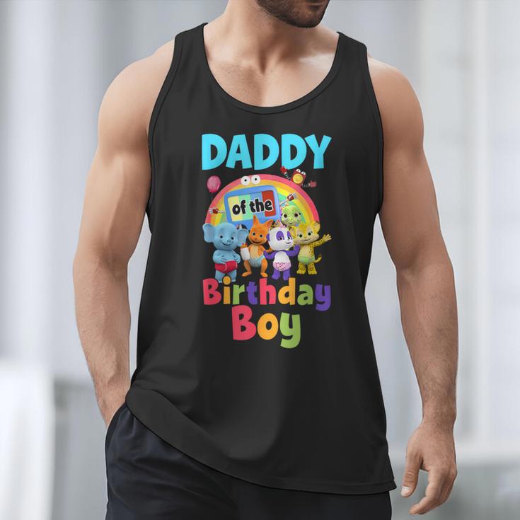 Dad And Mom Daddy Of The Birthday Boy Family Party Decor Men Tank Top