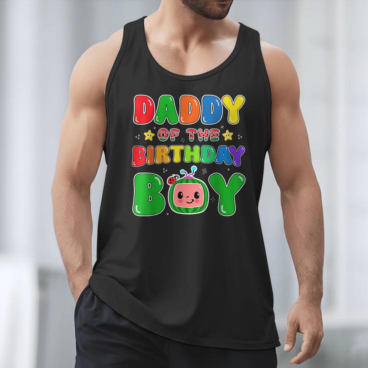 Dad And Mom Daddy Of The Birthday Boy Tee Melon Family Party Men Tank Top Dad And Mom Daddy Of The Birthday Boy Tee Melon Family Party Men Tank Top