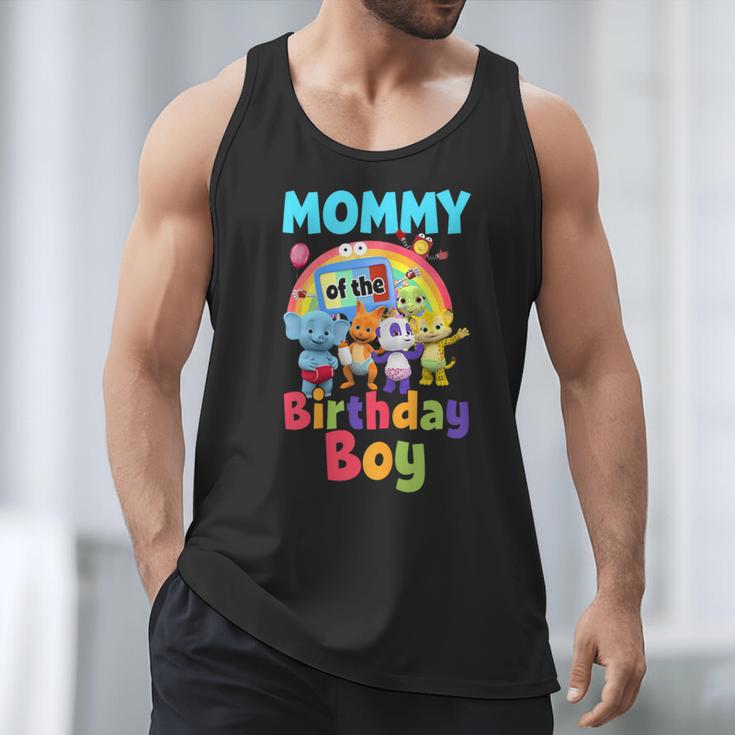 Dad And Mom Mommy Of The Birthday Boy Family Party Decor Men Tank Top
