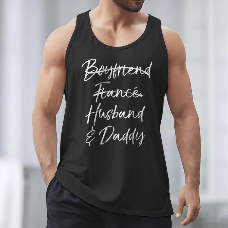 Dad Not Boyfriend Fiance Marked Out Husband & Daddy Men Tank Top Dad Not Boyfriend Fiance Marked Out Husband & Daddy Men Tank Top