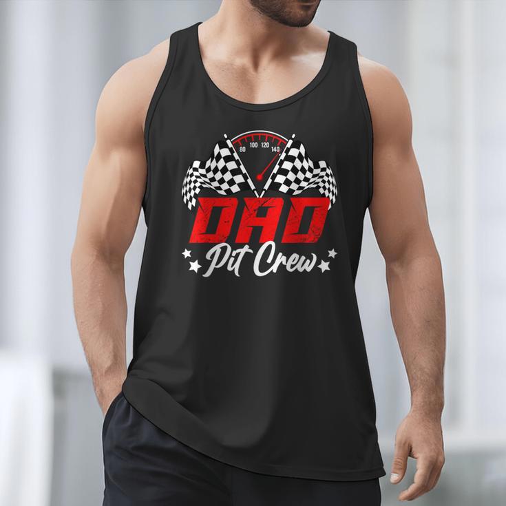 Dad Pit Crew Birthday Party Race Car Lover Racing Family Men Tank Top Dad Pit Crew Birthday Party Race Car Lover Racing Family Men Tank Top
