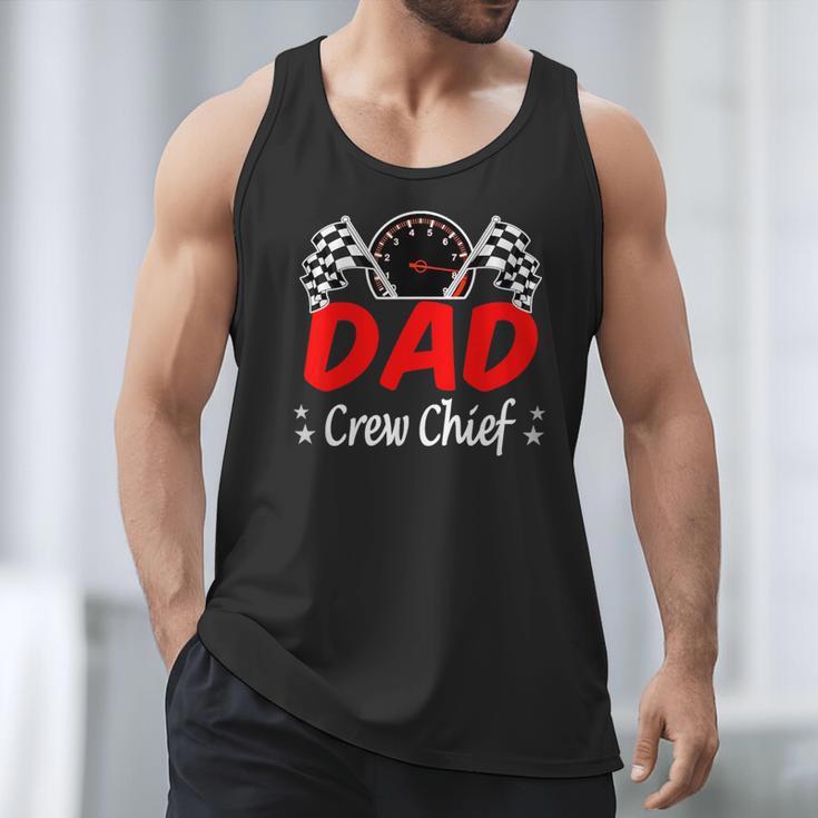 Dad Pit Crew Chief Racing Birthday Childs Party Fun Men Tank Top Dad Pit Crew Chief Racing Birthday Childs Party Fun Men Tank Top